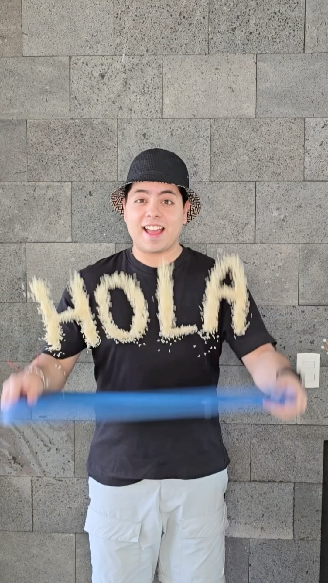 HICE PALABRAS CON ARROZ #shorts