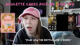 Roulette Cards pick my June TBR☀️📖🃏