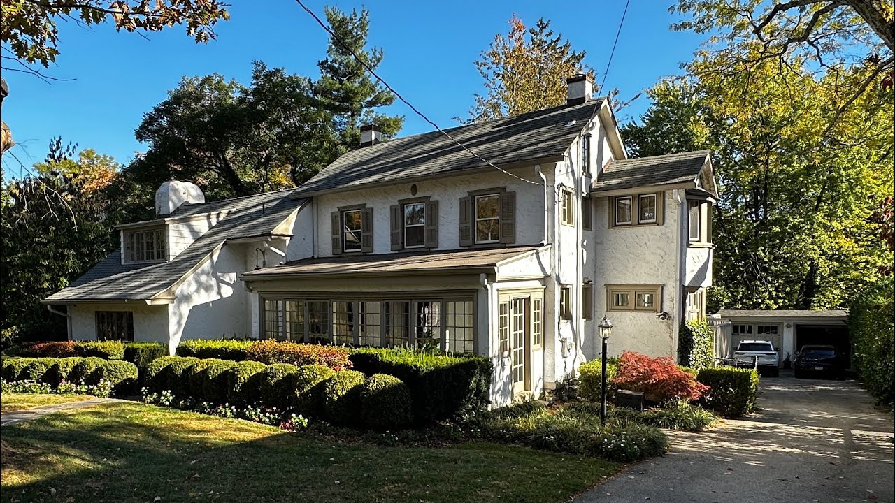 Property tour of 1840’s home in Bryn Mawr, PA