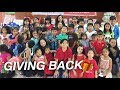 HOW I CELEBRATED MY BIRTHDAY WITH 100 KIDS **GIVING BACK**