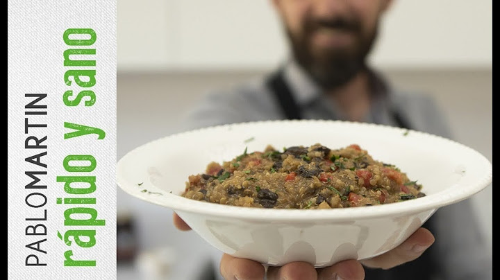 RISOTTO DE QUÍNOA Y HONGOS by PABLO MARTIN