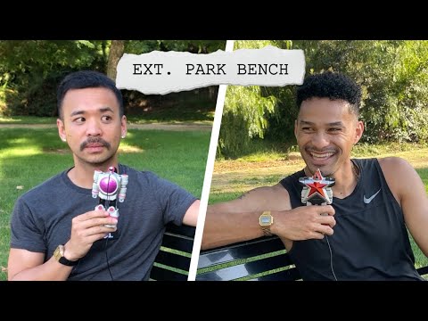 RYAN A. HOLMES on a Park Bench | kevyn fong