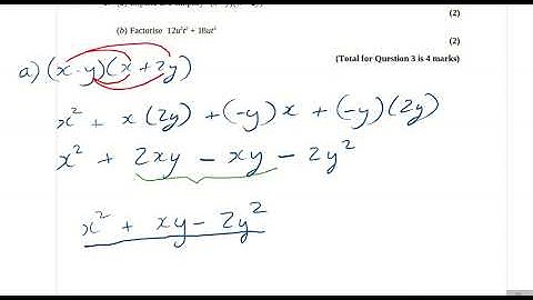 Pearson-Edexcel GCSE to A-level Transition Algebra Exam Questions Q3