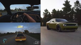 2018 DODGE CHALLENGER SRT DEMON Racing in Forza Horizon 5 - PC Gameplay