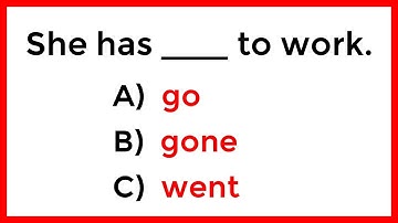 Irregular Verbs Quiz ✍️ | If you pass this test, your English is Excellent!📘