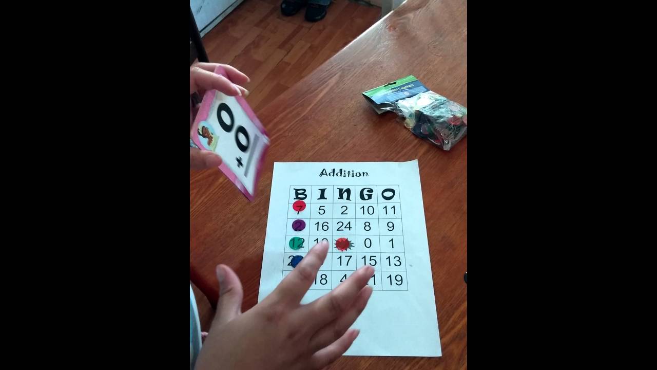 Math Bingo - Youtube