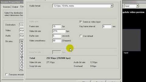 Windows media encoder