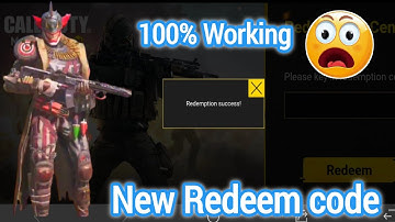 November 2021 Redeem code in codm | How To Get Free Redeem code in codm | New Redeem code in codm