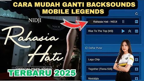 Cara mudah ganti backsound lobby mobile legend 2025 | Ganti backsound Lobby ml dengan lagu sendiri🔥