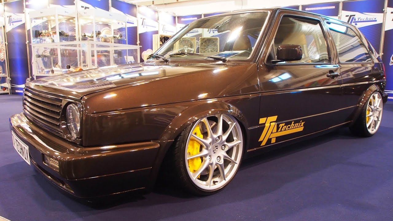 Volkswagen Golf 2 Type 19e Tuning By Ta Technix 2 8 Vr6 Exterior And Interior Walkaround