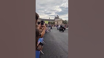 Remco Evenepoel and the drama of the flat tire 4km from the finish #olympicgames #cycling #paris2024