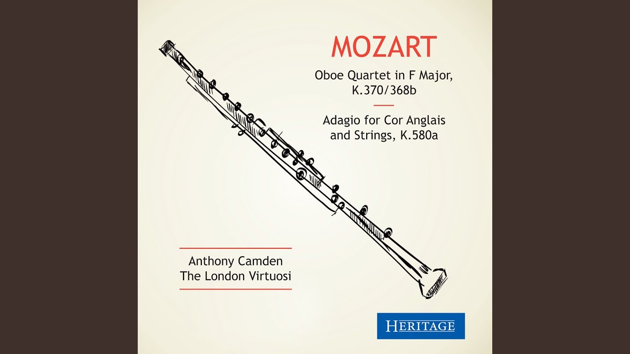 YouTubeでAdagio for Cor Anglais, K. 580aを視聴