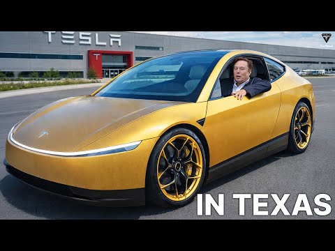 Elon Musk CHANGED Tesla Robotaxi Cybercab Release Date Strange Design Tested In Texas 