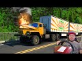 СЛОМАЛ УРАЛ ПОЛНОСТЬЮ - ЧТО ДЕЛАТЬ? в EURO TRUCK SIMULATOR 2 + РУЛЬ