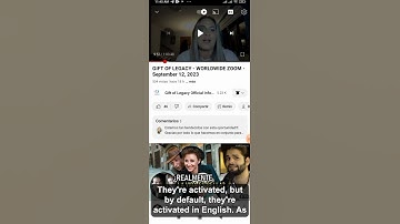 How to activate English subtitles in another language on YouTube