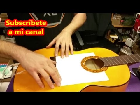 adoptar Ondular Temeridad TUT] Cómo poner un golpeador a una guitarra [TIPS] - YouTube