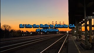 Riding Amtrak Crescent 20 From Birmingham AL to Atlanta GA🚂🛤️. 11/26/2025