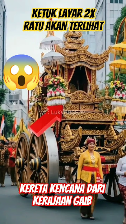 kereta kencana dari alam gaib hadir di karnaval‼️ #shorts