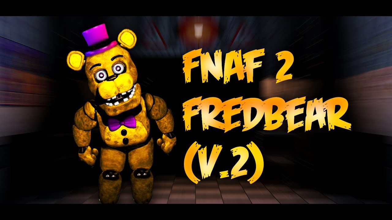 [ FNAF | Speed Edit] - Making FNAF 2 Fredbear (v.2) - YouTube