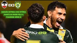 River PI 0X3 Picos - Campeonato Piauiense Série B 2026 | 1° Rodada.
