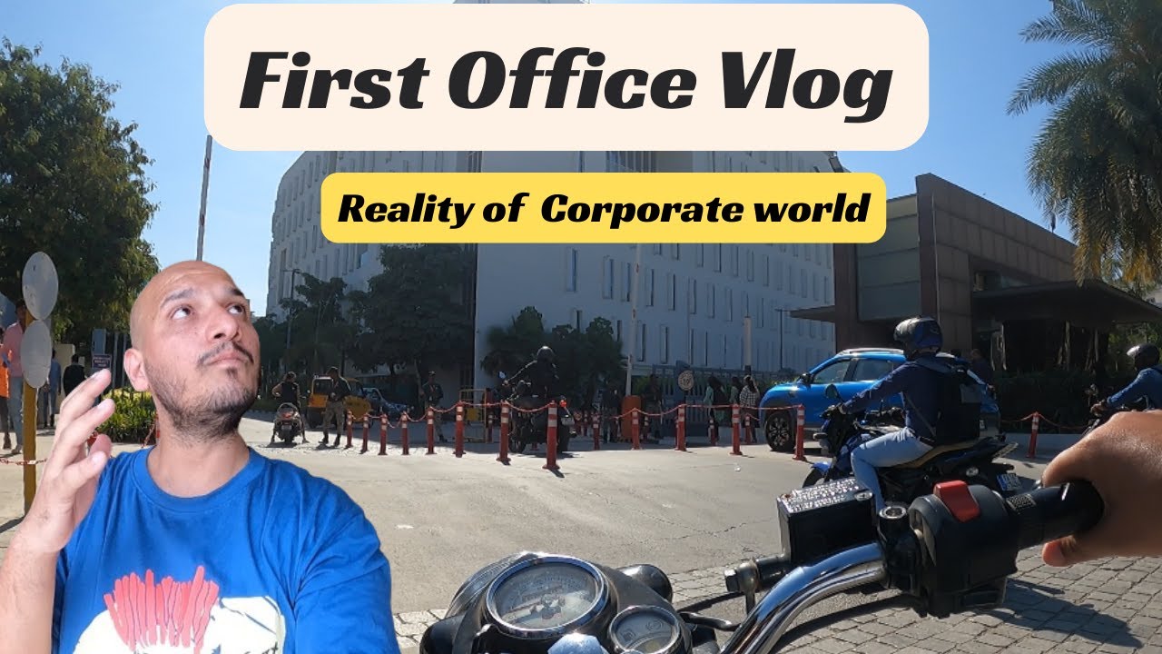 My First Office Vlog | The Truths of the Corporate World | - YouTube
