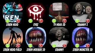 Siren Head, Eyes The Horror Game, TV Head Escape 3D, Granny Chapter Two, Siren Head Field...