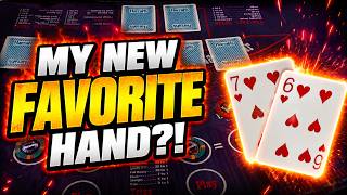 ULTIMATE TEXAS HOLD EM in LAS VEGAS I THINK I FOUND MY NEW FAVORITE HAND UTH