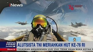 Alutsista Canggih TNI Meriahkan HUT ke-76 RI Part 04 #iNewsPrime 17/08