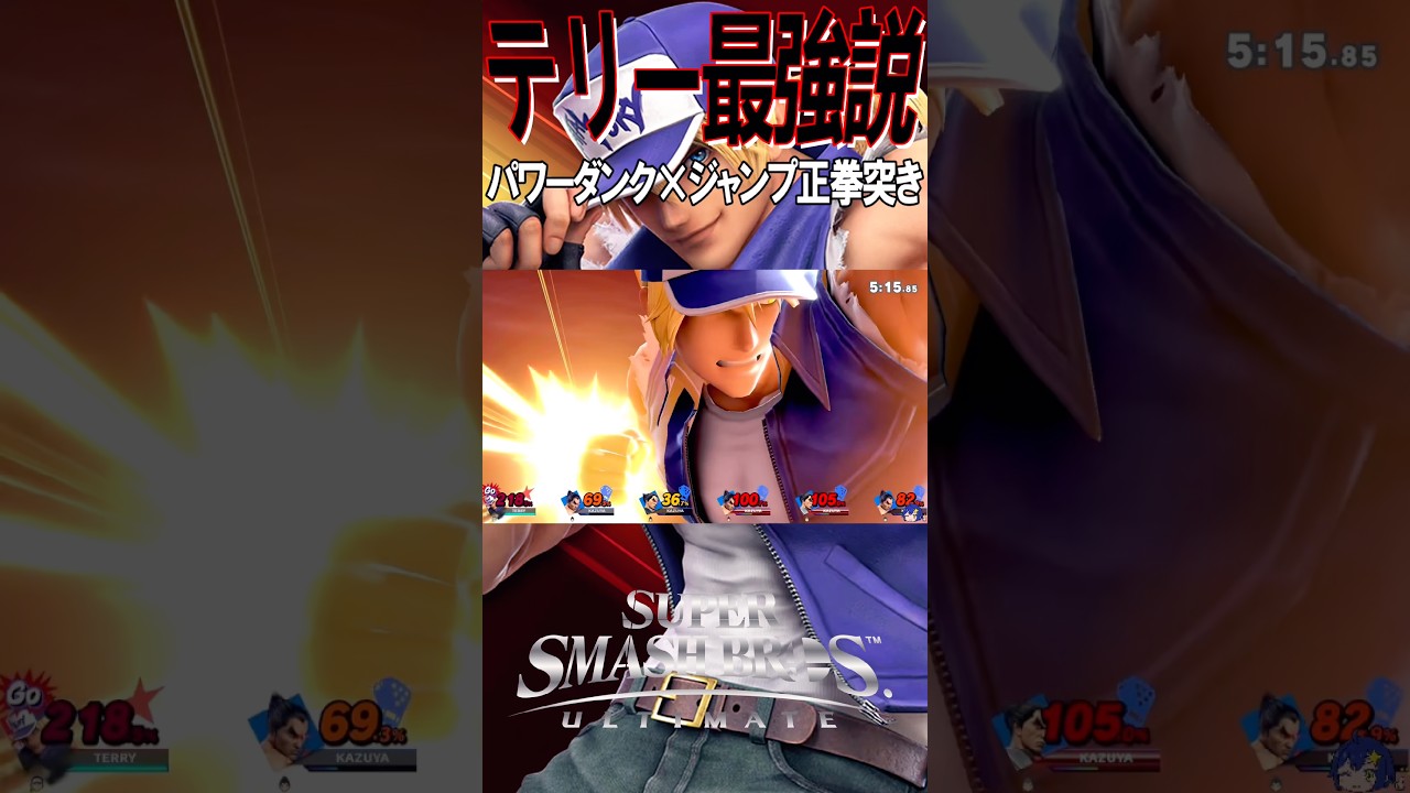 【スマブラSP】テリー最強説
