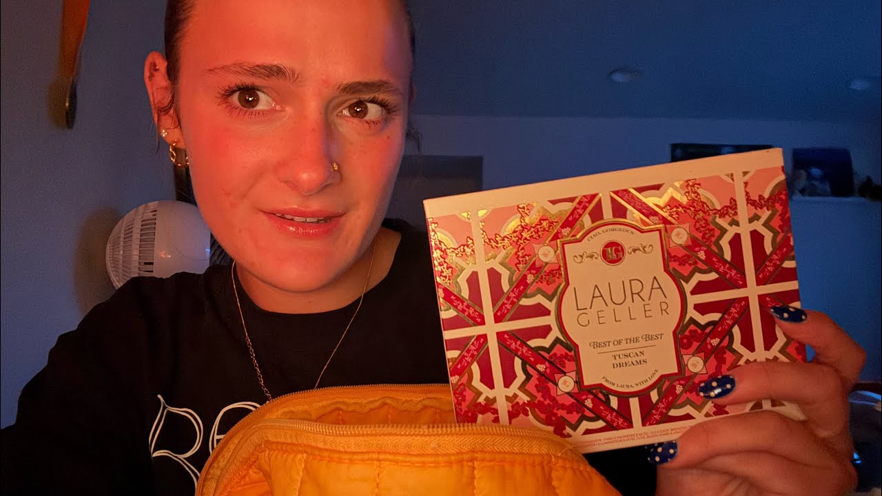 ASMR doing your makeup.. except im unprofessional and rude | lofi + gum chewing 🙌🏻