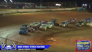 BAM Street Stock Battle Royale $10k Feature  Carolina Speedway 9/18/21