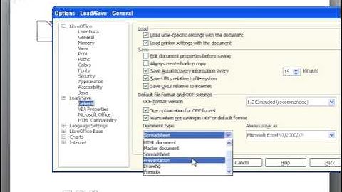 How To Save As A .doc Microsoft Office Format From Libre Office