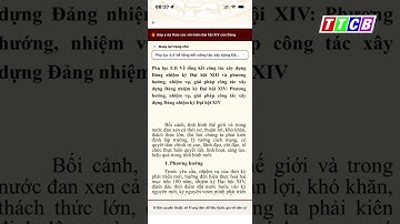 Hướng dẫn sử dụng VNeID để góp ý văn kiện Đại hội Đại biểu toàn quốc lần thứ XIV của Đảng