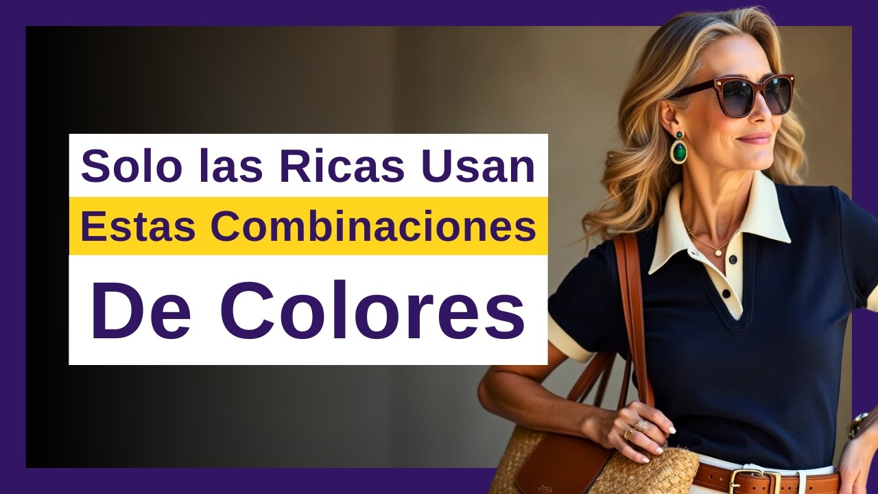 7 Combinaciones de Colores que Hacen que las Mujeres Luzcan RICAS y ELEGANTES Después De Los 50
