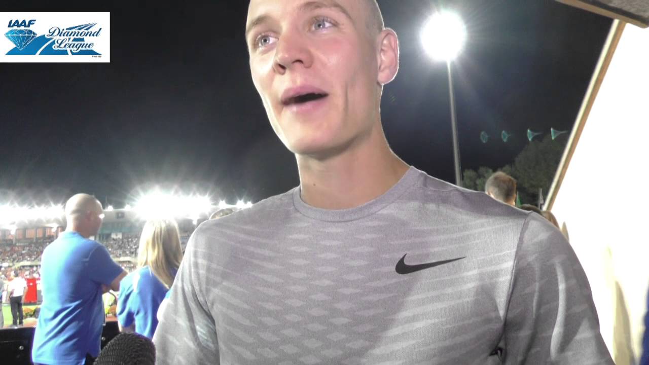 Sam Kendricks loved watching the action at Lausanne whilst setting a