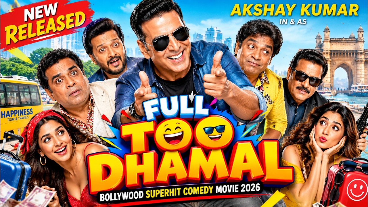 New Hindi Movie : Full Too Dhamal Full Movie | Akshay kumar movie | Bollywood Action Movies 2026