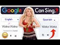 Google sings WAKA WAKA ⚽️ | Google Translate 🤖 | Aju A
