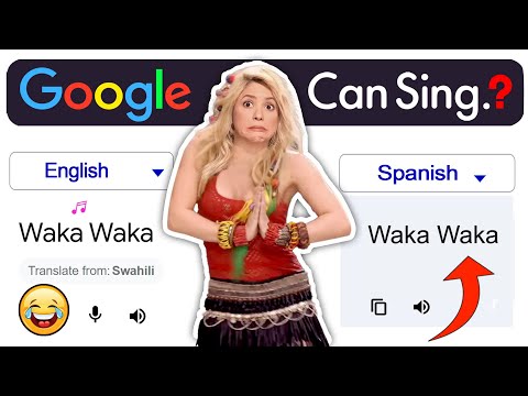 Google Sings Waka Waka | Google Translate | Aju A'kay | Worldcup2022