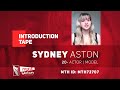 Sydney aston actors  moris talent hunt  introduction tapemth72707