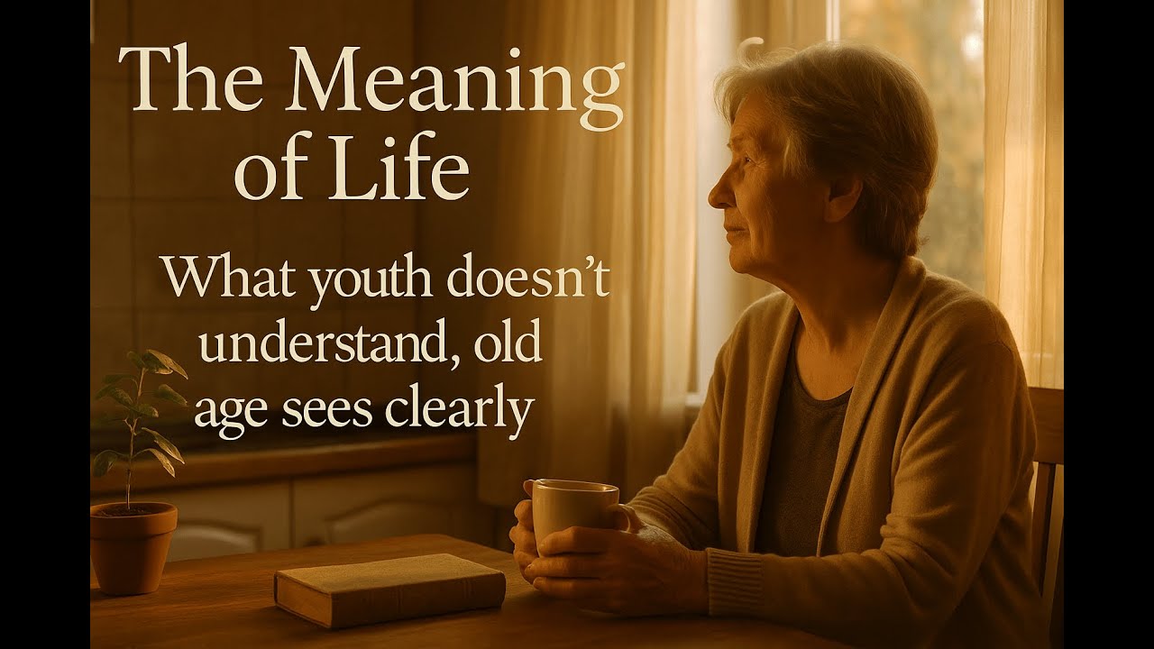 The Meaning of Life | What Youth Doesn’t Understand, Old Age Sees Clearly