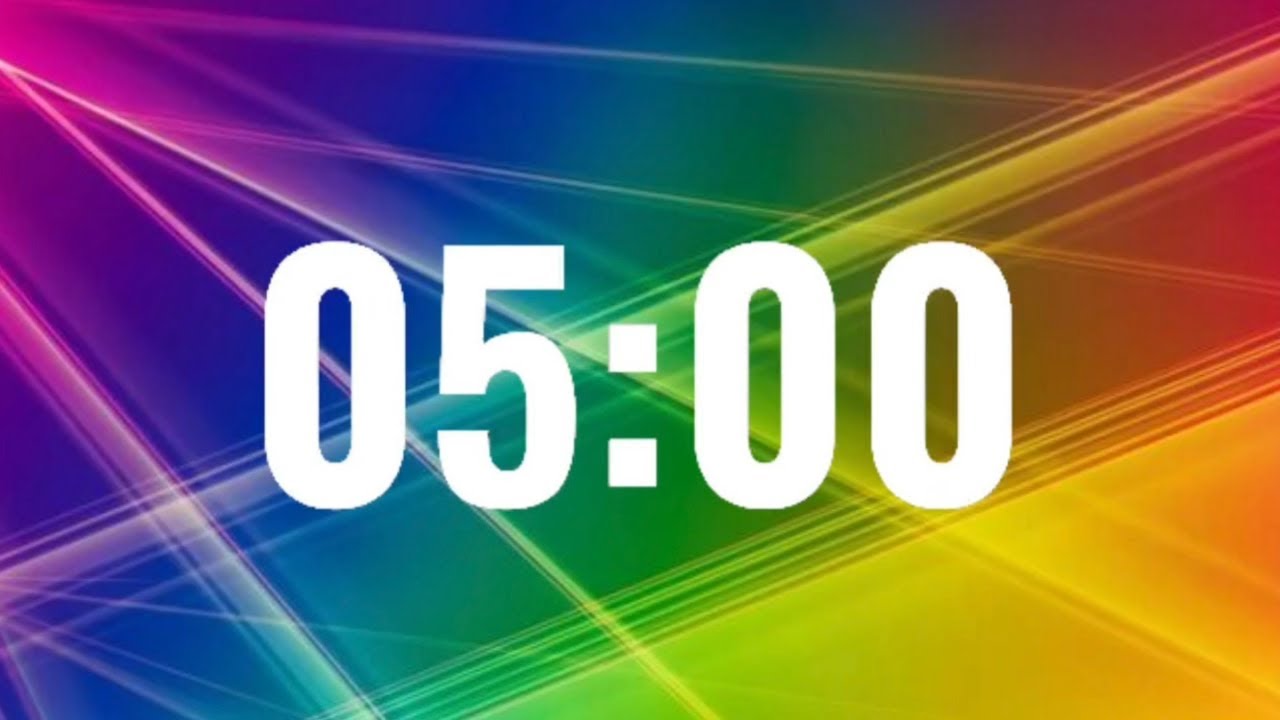 5 minute timer + alarm 💚| silent countdown set a timer for 5 minutes ...