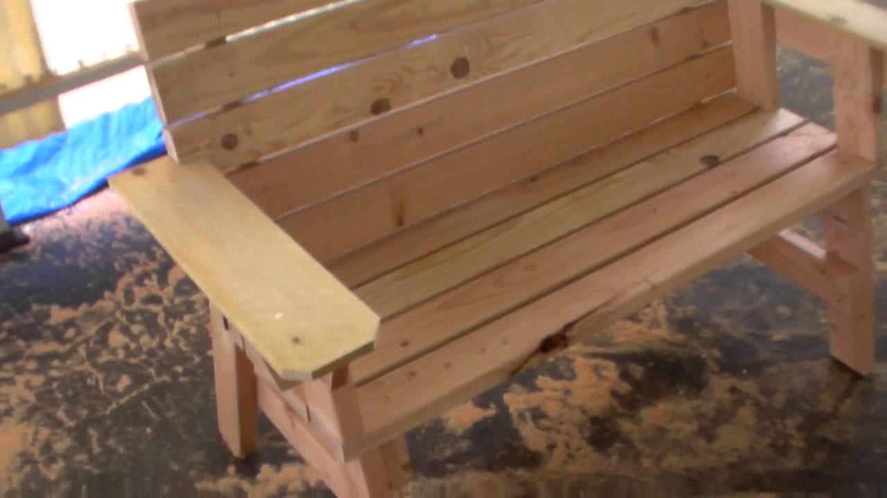 Garden Bench - YouTube