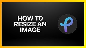 How To Resize An Image In Pixlr Tutorial