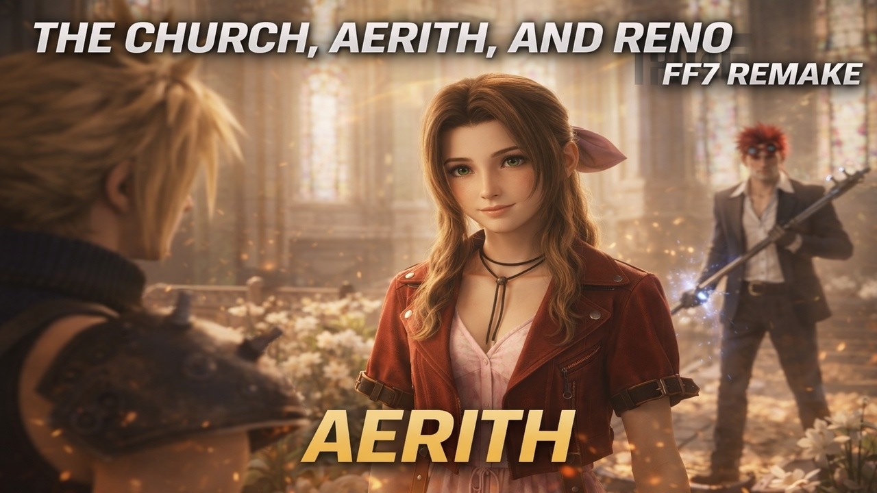The Church, Aerith, And Reno | FF7 Remake Playthrough
