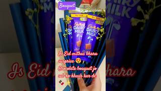 Cute Eid Bouquet Ideas For Girls! Eid Special Chocolate Bouquet 🍫💐 | Sweet Gift Ideas