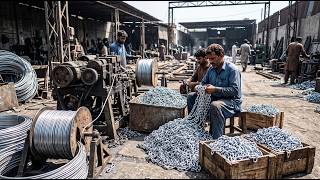 INSIDE Pakistan's Traditional Factory Making the Chains in Bulk