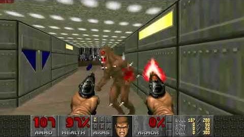 ZDooM dual pistols mod footage