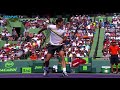 Federer insane behindtheback volley  miami open 2018