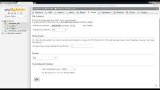 Cpanel tutorial by www.dewlance.com hosting - how to import database
via phpmyadmin in course p20 full