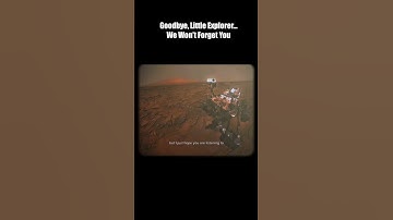 Good bye Rover #shorts #mars #marsmission #space #rover #shortsfeed #nasa  #cosmichorizonx #usa